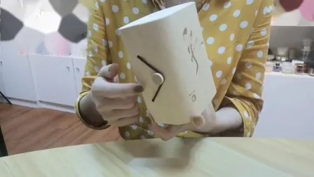 Caixa de presente luxuosa personalizada do papel do cartão ondulado do lado da dobra