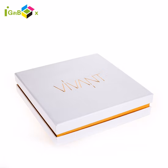 Impressão de logotipo personalizado de luxo, embalagem de papel cartão branco premium, lanche, biscoitos, pão, doces, alimentos doces, trufas, embalagem de chocolate, presente, caixa de chocolate